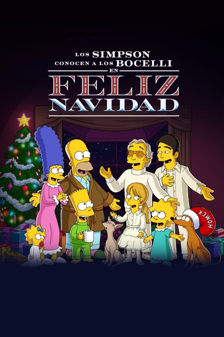 Los Simpson conocen a los Bocelli en Feliz Navidad (2022)